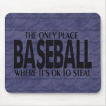 Baseball saying mousepads