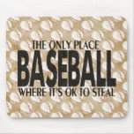 Baseball saying mousepads
