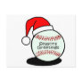 Baseball Seasons Greetings Post Card