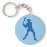 baseball silhouette keychains