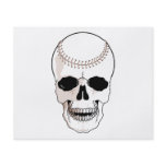 baseball skull head flyers