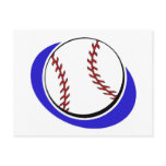 baseball/softball postcard