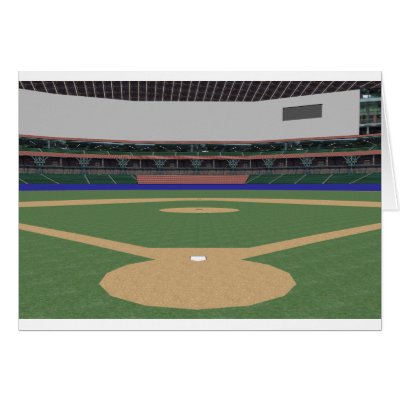 Baseball Stadium: 3D Model: by spiritswitchboard