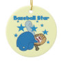 Baseball Star T-shirts and Gifts Ornament