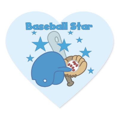 Baseball Star T-shirts and Gifts Stickers by sport_shop