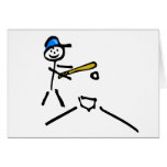 Baseball Stick Figure cards