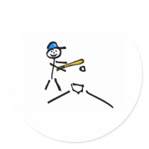 Baseball Stick Figure