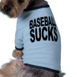 Baseball Sucks Doggie Tshirt