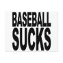 Baseball Sucks Post Card