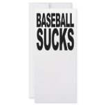 Baseball Sucks Personalised Rack Card