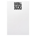 Baseball Sucks Personalised Stationery
