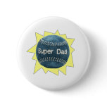Baseball Super Dad buttons