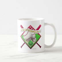 Baseball Superfan Coffee Mugs