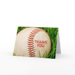 Baseball Thank You Card