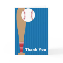 Baseball Thank You Cards