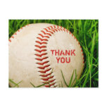 Baseball Thank You Postcard