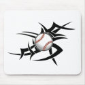 Baseball Tribal Mousepad
