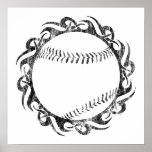 baseball : tribalz poster