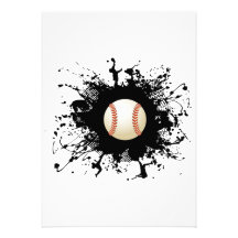 Baseball Urban Style Invite