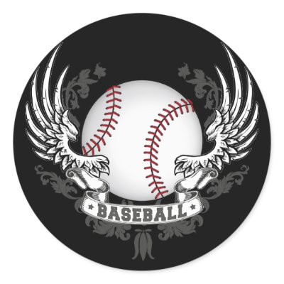 Baseball Wings Sticker by sports_store