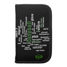 Baseball Word Cloud Organiser/Planner
