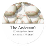 Baseballs Design 2 Address Labels/Stickers