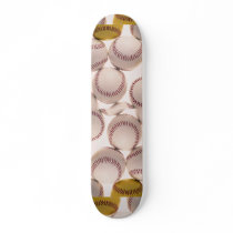 Baseballs Skate Boards