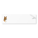 Basenji 9L034D-14 Bumper Stickers