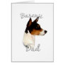 Basenji Dad 2 Greeting Card