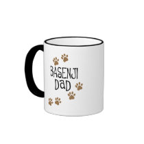 Basenji Dad Coffee Mugs