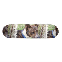 Basenji Dog Skateboard