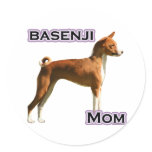 Basenji Mom 4 - Sticker