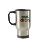 BASENJI MOM Paw Print Mugs