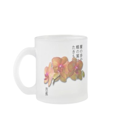 Basho - Orchid Mug by kohyin