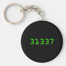 Basic 31337 Keychain