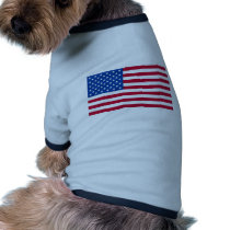 Basic American Flag Products Doggie Tee
