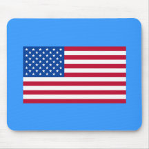 Basic American Flag Products Mouse Pad