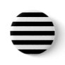 Basic Black and White Stripes Pinback Buttons