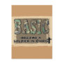BASIC CHRISTIAN ACRONYM - SOLDIER IN CHRIST POSTCARD