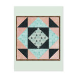 Basic Hourglass in Turquoise and Peach