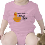 Basic Onesie w/ "Official Junior Member" + logo Baby Bodysuit