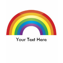 Basic Rainbow Tees - Custom, Personalised
