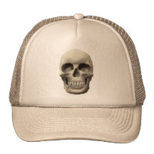 Basic Skull Trucker Hat