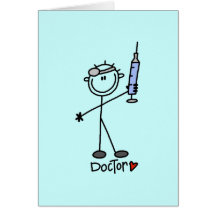 Basic Stick Figure Doctor Card