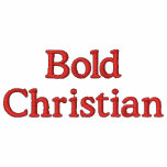 Basic T-Shirt  "Bold Christian" embroidered shirts