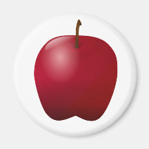 Basic Washington Apple Magnet