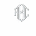 Basic Zip Hoodie Black Monogram Template embroidered shirts