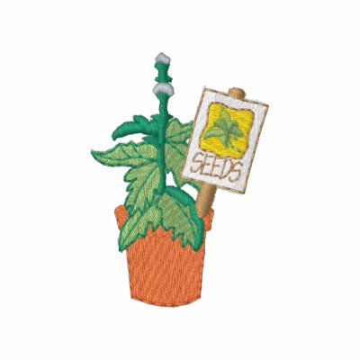 Basil Embroidered Polo Shirt by pitneybowes