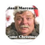 BASIL MARCEAUX - COME CHRISTMAS stickers