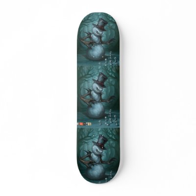 Basil miles snowman deck skate board decks by Ryanenjoi